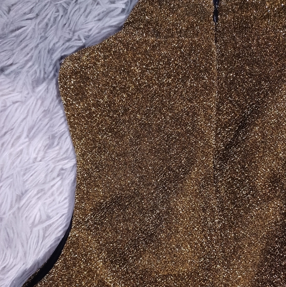 Rust shimmery Halter top - Picture 4 of 8